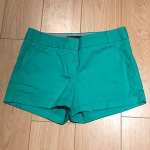 J. Crew 4” Chino Shorts Size 2